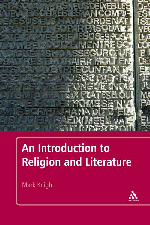 Book cover of An Introduction to Religion and Literature