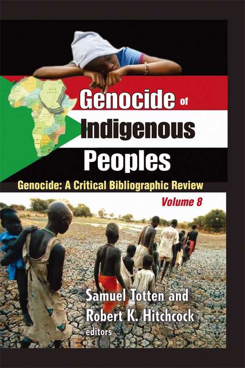 Book cover of Genocide of Indigenous Peoples: A Critical Bibliographic Review