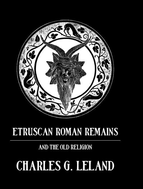 Book cover of Etruscan Roman Remains