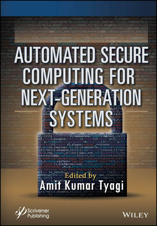 Book cover of Automated Secure Computing for Next-Generation Systems