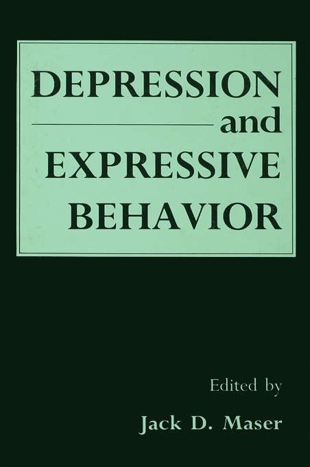 Book cover of Depression and Expressive Behavior