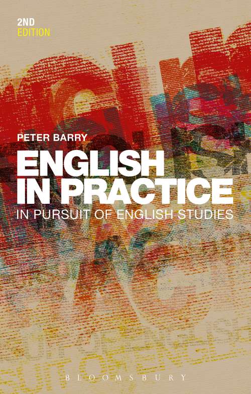 Book cover of English in Practice: In Pursuit of English Studies