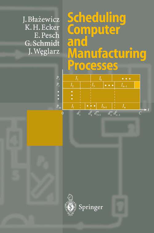 Book cover of Scheduling Computer and Manufacturing Processes (1996)