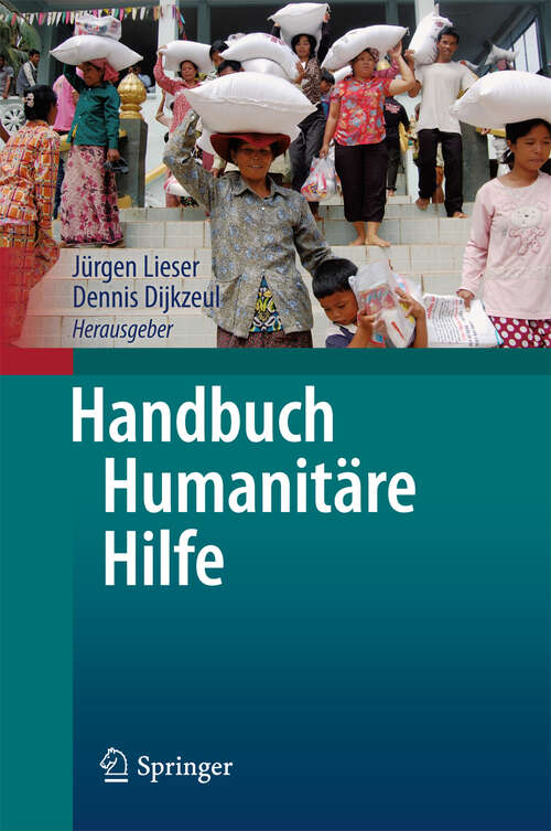 Book cover of Handbuch Humanitäre Hilfe (2013)