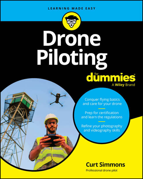 Book cover of Drone Piloting For Dummies