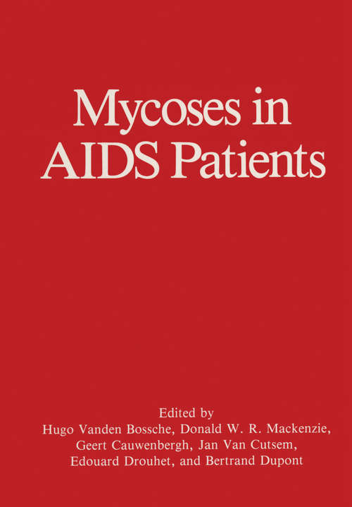 Book cover of Mycoses in AIDS Patients (1990)