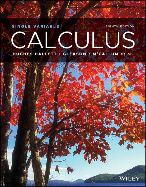 Book cover of Calculus: Single And Multivariable (6)