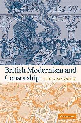 Book cover of British Modernism and Censorship (PDF)