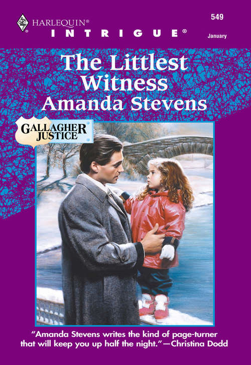 Book cover of The Littlest Witness (ePub First edition) (Mills And Boon Intrigue Ser.)