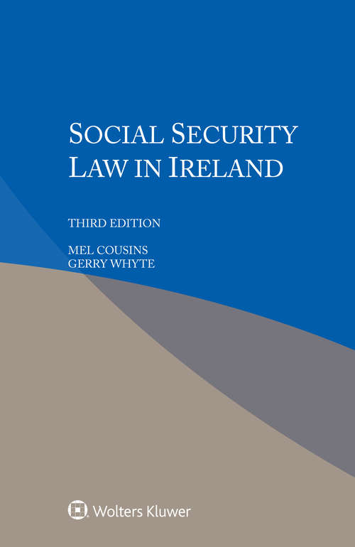 Book cover of Social Security Law In Ireland (3) (3)