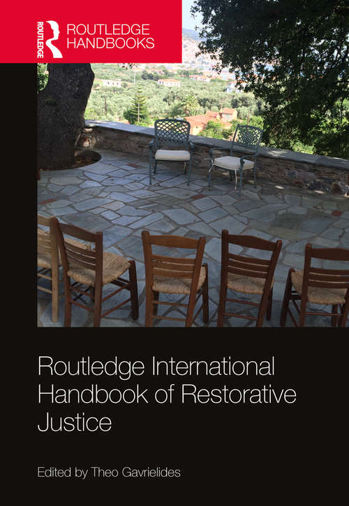 Book cover of Routledge International Handbook of Restorative Justice