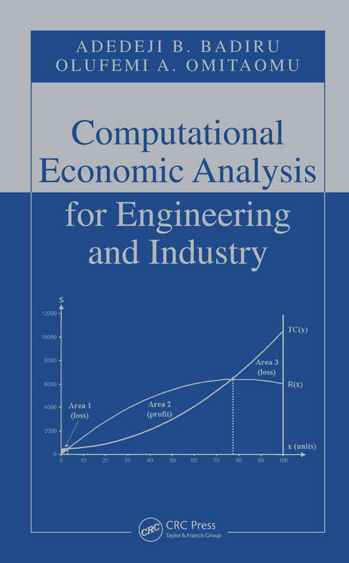 Book cover of Computational Economic Analysis for Engineering and Industry