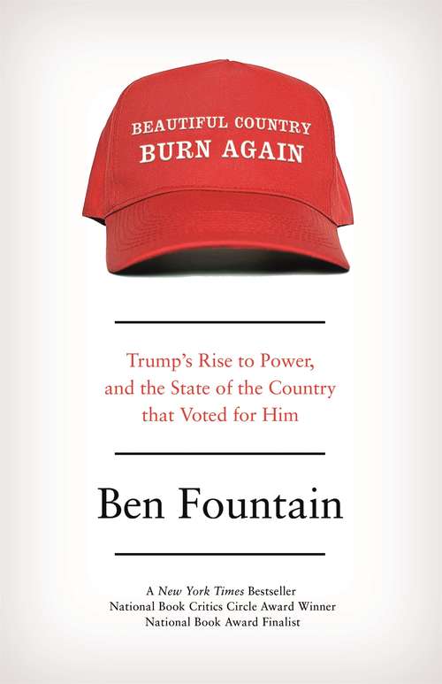 Book cover of Beautiful Country Burn Again: Trump’s Rise to Power, and the State of the Country that Voted for Him