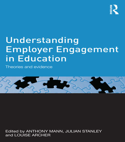 Book cover of Understanding Employer Engagement in Education: Theories and evidence