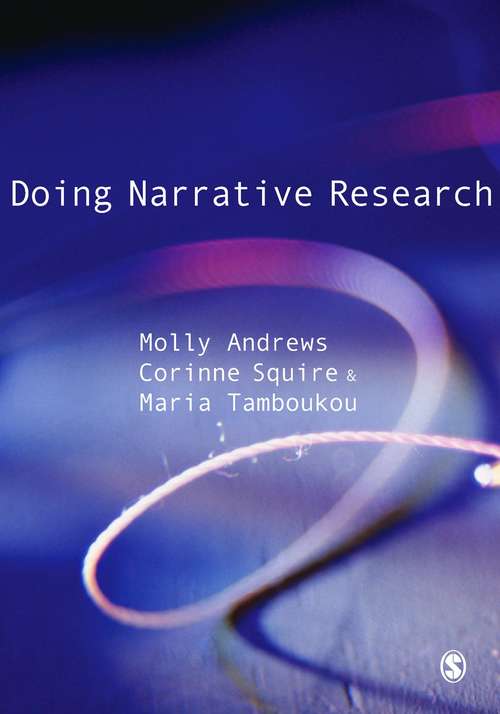 Book cover of Doing Narrative Research