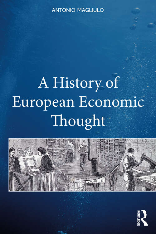 Book cover of A History of European Economic Thought
