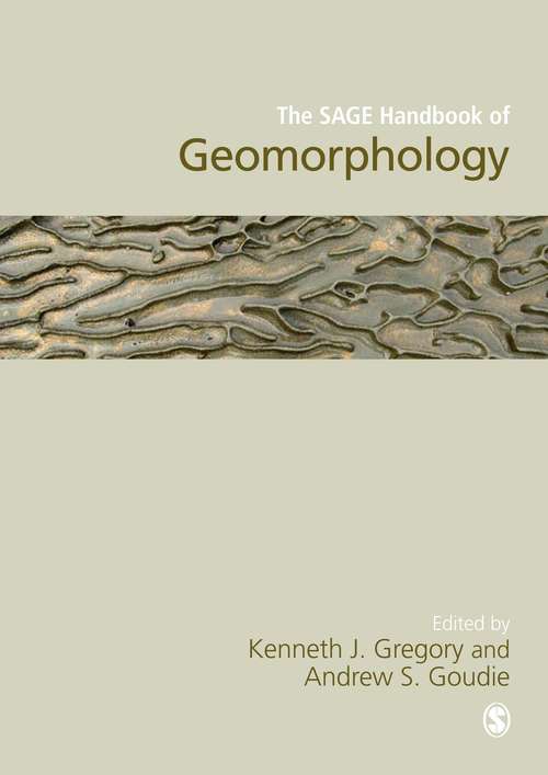 Book cover of The SAGE Handbook of Geomorphology