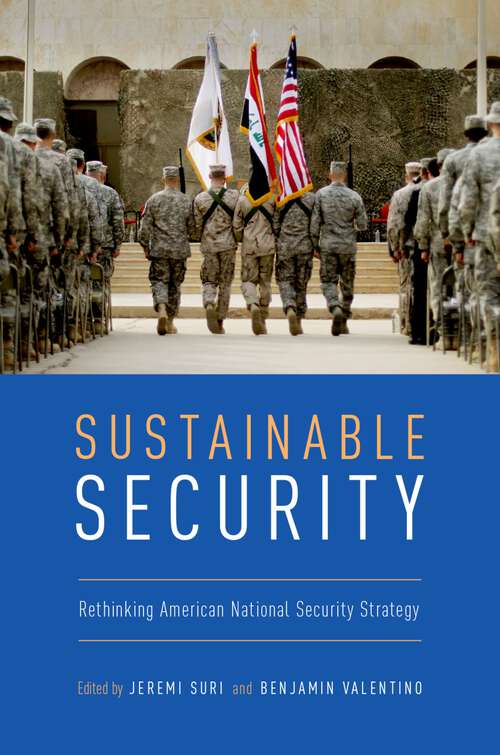 Book cover of Sustainable Security: Rethinking American National Security Strategy