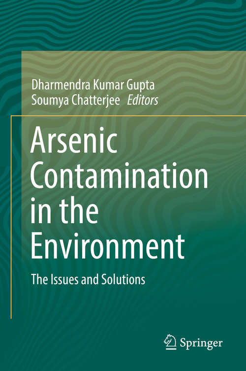 Book cover of Arsenic Contamination in the Environment: The Issues and Solutions