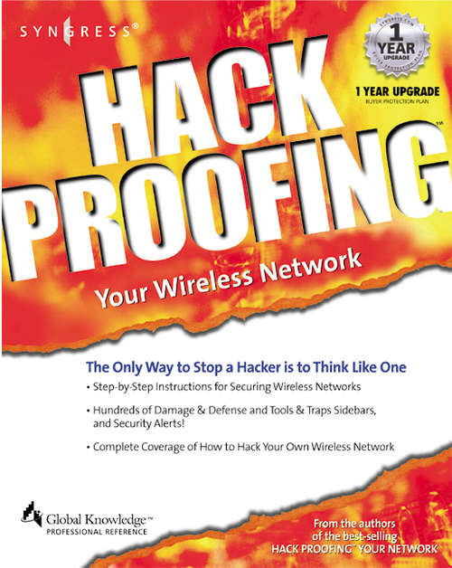 Book cover of Hackproofing Your Wireless Network
