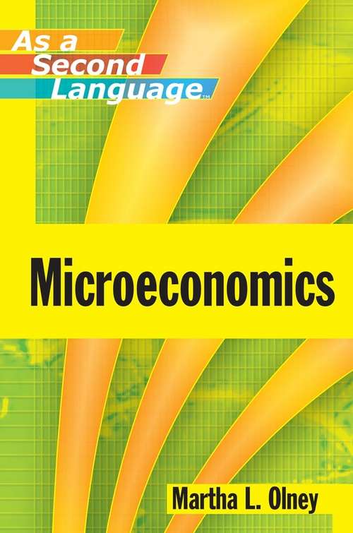 Book cover of Microeconomics as a Second Language