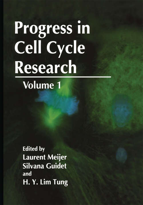 Book cover of Progress in Cell Cycle Research (1995) (Progress in Cell Cycle Research)