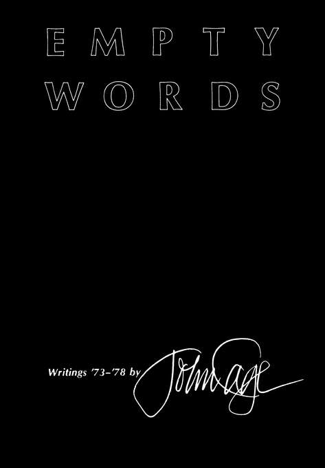 Book cover of Empty Words: Writings '73–'78 (pdf)