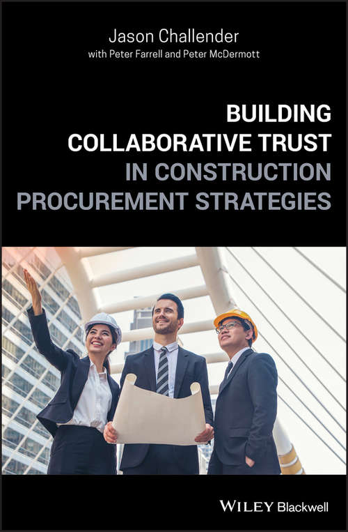 Book cover of Building Collaborative Trust in Construction Procurement Strategies