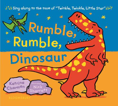 Book cover of Rumble, Rumble, Dinosaur (New Nursery Rhymes)
