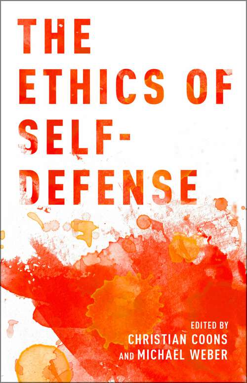 Book cover of The Ethics of Self-Defense