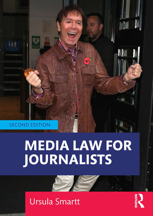 Book cover of Media Law for Journalists (2)