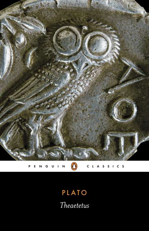 Book cover of Theaetetus (World Classics Series)
