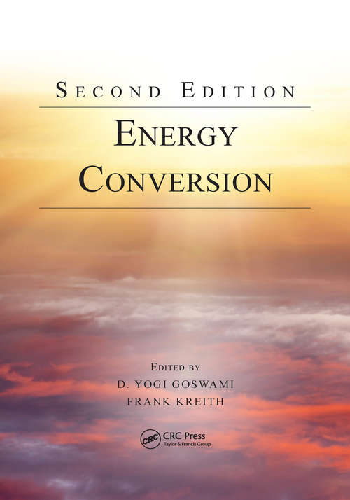 Book cover of Energy Conversion (2) (Mechanical and Aerospace Engineering Series)