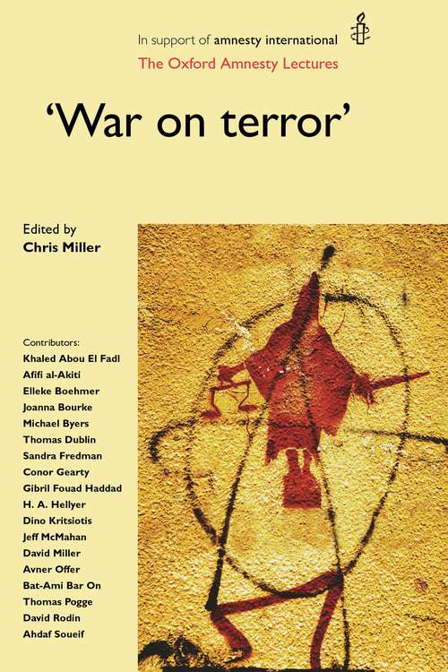 Book cover of War on terror': The Oxford Amnesty Lectures (Oxford Amnesty Lectures)