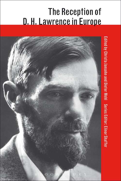 Book cover of The Reception of D. H. Lawrence in Europe (The Reception of British and Irish Authors in Europe)