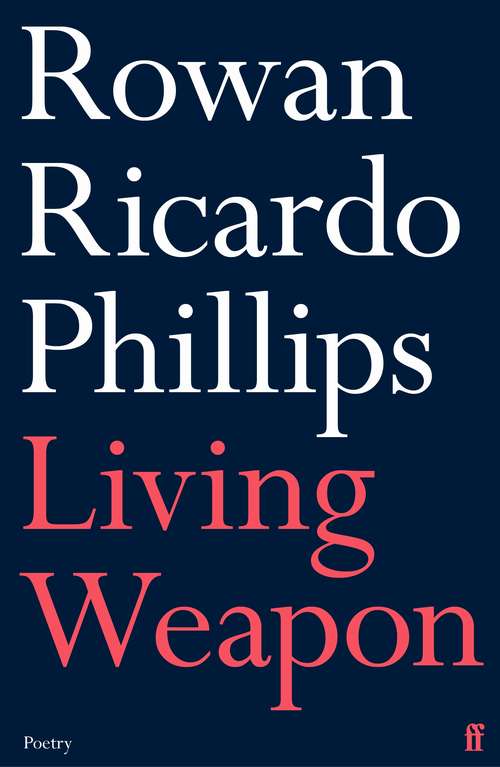 Book cover of Living Weapon: Poems (Main)