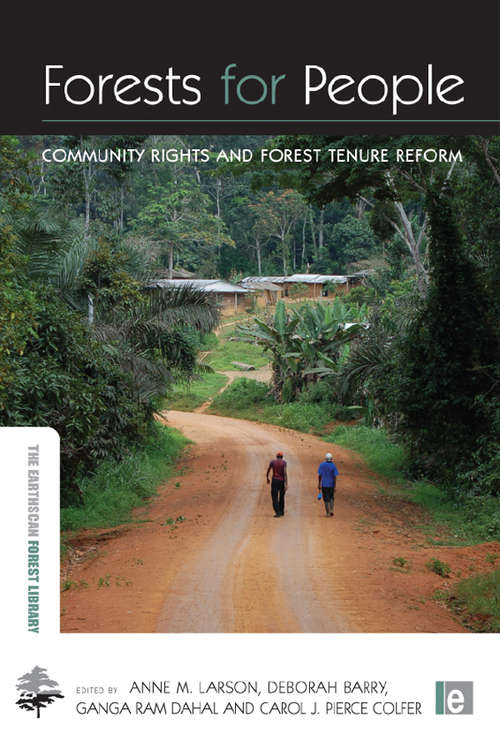 Book cover of Forests for People: Community Rights and Forest Tenure Reform