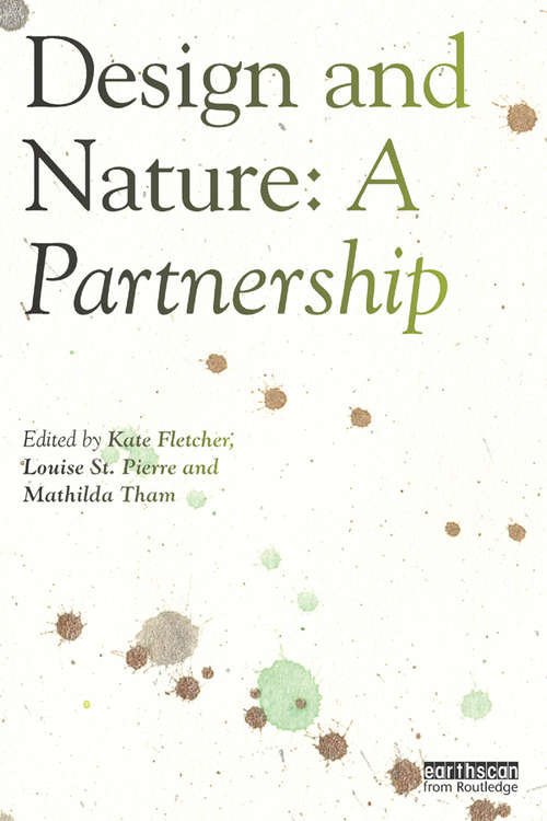 Book cover of Design and Nature: A Partnership