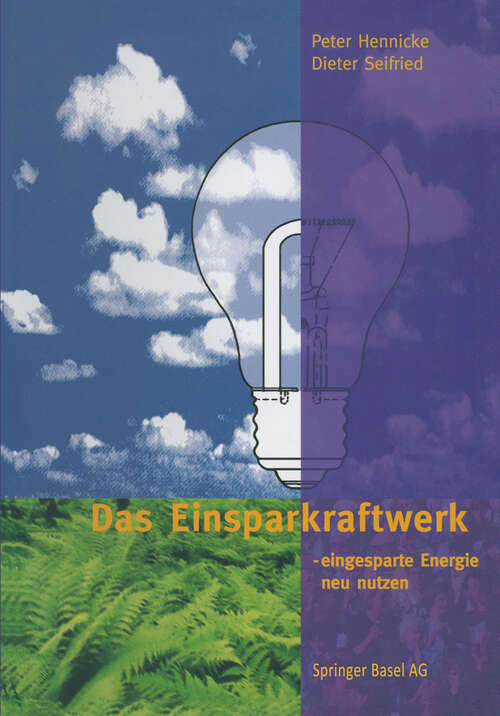 Book cover of Das Einsparkraftwerk: - eingesparte Energie neu nutzen (1996)