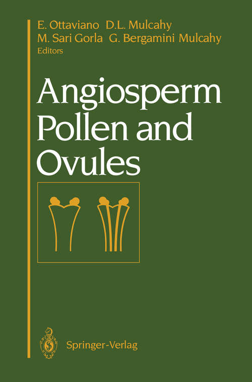 Book cover of Angiosperm Pollen and Ovules (1992)