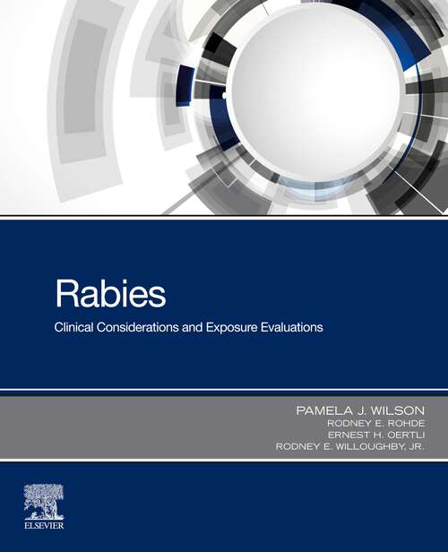 Book cover of Rabies: Clinical Considerations and Exposure Evaluations