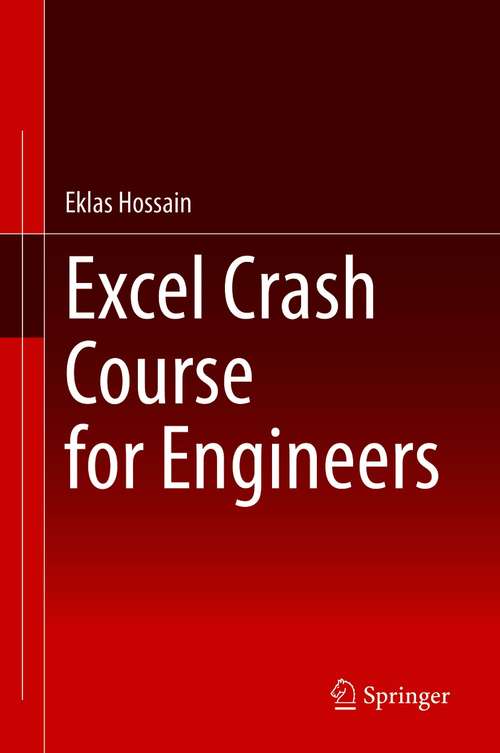 Book cover of Excel Crash Course for Engineers (1st ed. 2021)