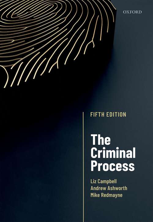 Book cover of The Criminal Process (5)