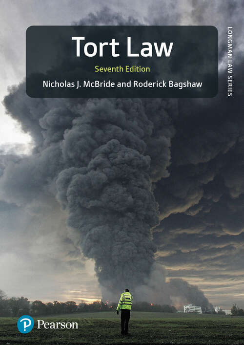 Book cover of Tort Law