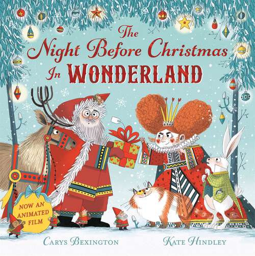 Book cover of The Night Before Christmas in Wonderland Film Tie-in