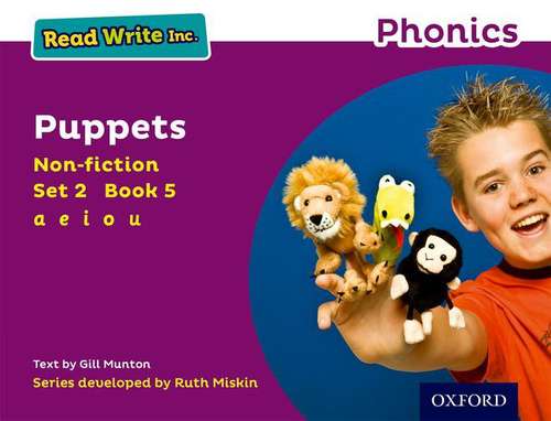 Book cover of Read Write Inc. Phonics: Puppets (Purple Set 2 Non-fiction 5)