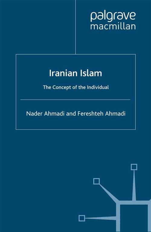 Book cover of Iranian Islam: The Concept of the Individual (1998)