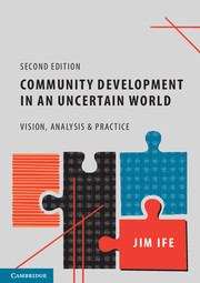 Book cover of Community Development in an Uncertain World: Vision, Analysis and Practice (PDF) (2)