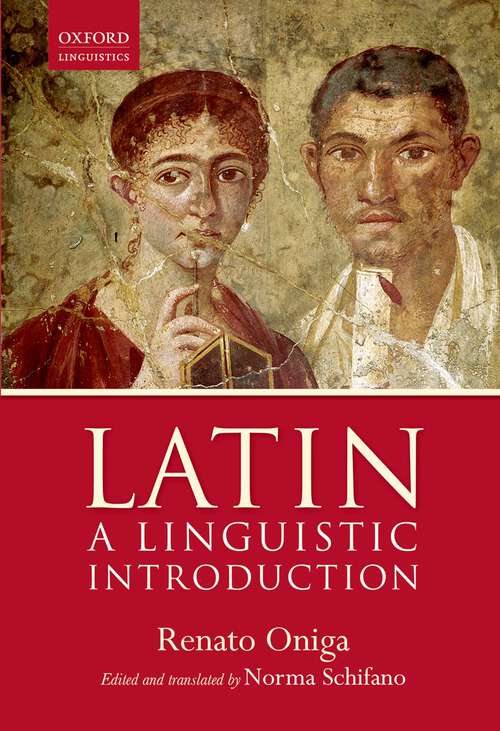 Book cover of Latin: A Linguistic Introduction