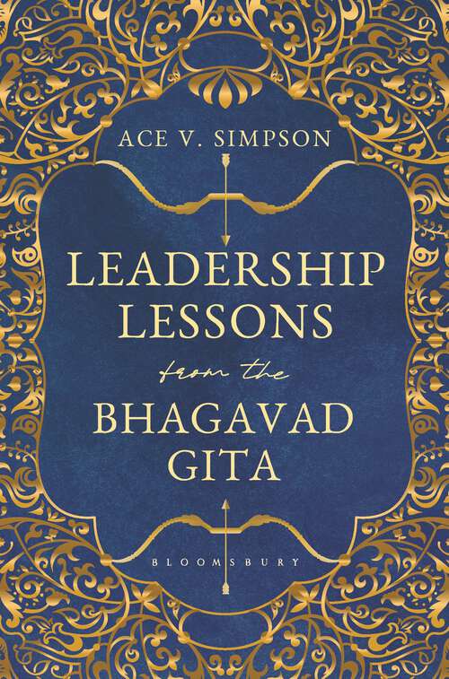 Book cover of Leadership Lessons from the Bhagavad Gita